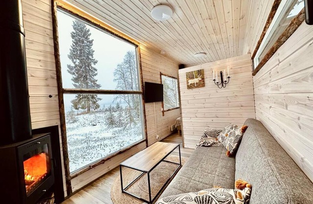 Unique Cabin with Breathtaking Northern Light View
