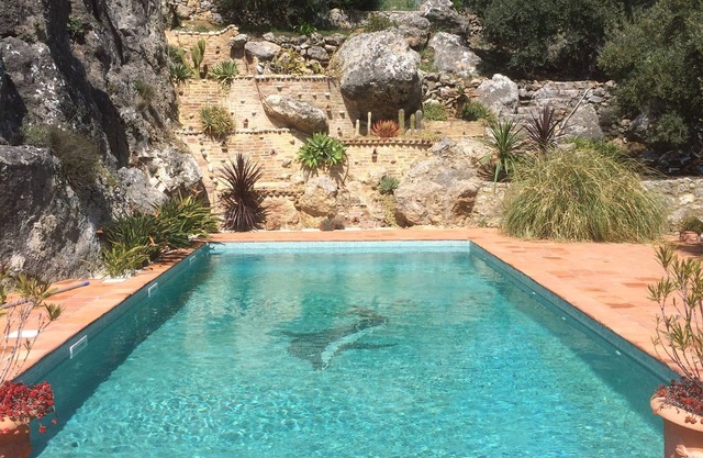 Unique, luxurious, staffed villa with cinema and pool overlooking the sea