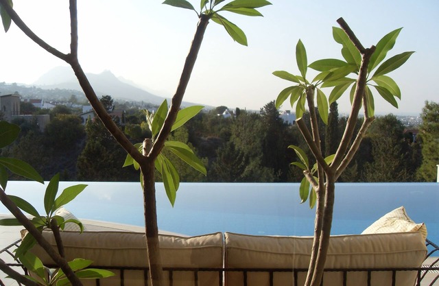 Unrestricted views of beautiful Bellapais, mountains and sea-2 pristine studios