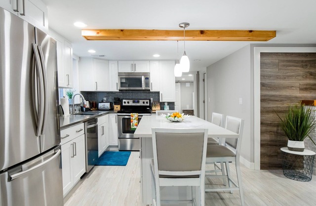 Unwind at a Modern Kirkland Suite