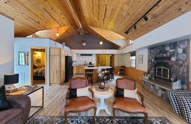 "Upscale Accommodations" with an "Up North" location!