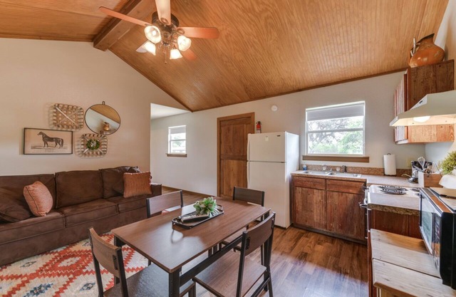 Utopia River Retreat is a secluded paradise nestled along the Sabinal River in the Texas Hill Country.