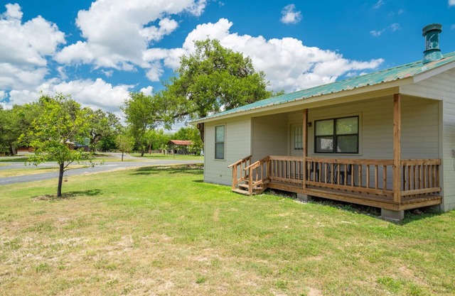 Utopia River Retreat is a secluded paradise nestled along the Sabinal River in the Texas Hill Country.