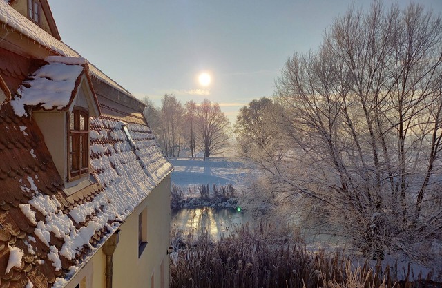 Vacation apartment in a historic watermill with plenty of open space