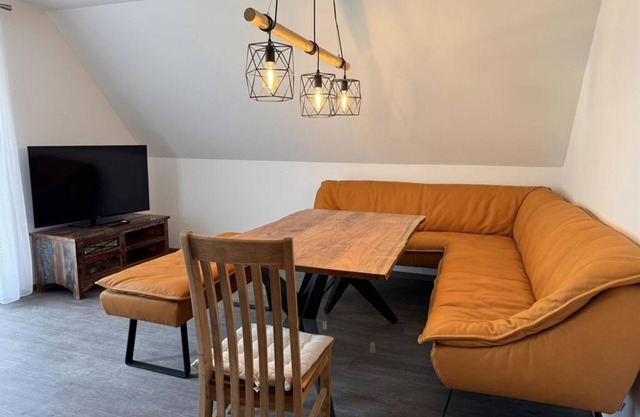 Vacation apartment "Falkenschlucht", 1 bedroom - Ferienhaus Barbarine