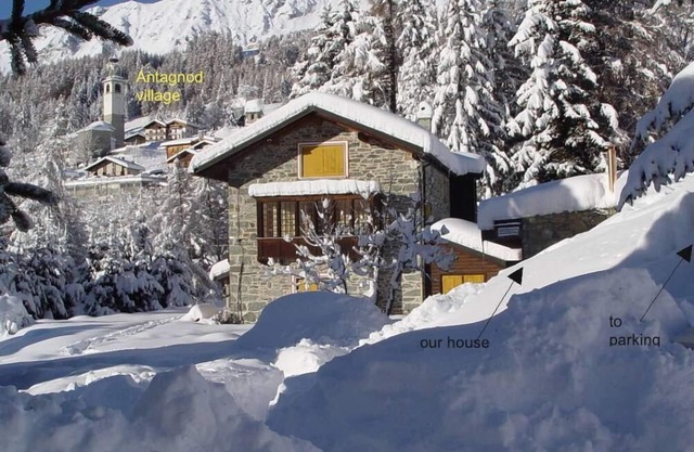Val D Ayas: chalet - 5 rooms - 6/10 persons House with garden