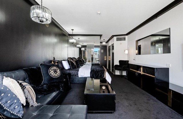 Versace Themed Hotel Room in Prime Location