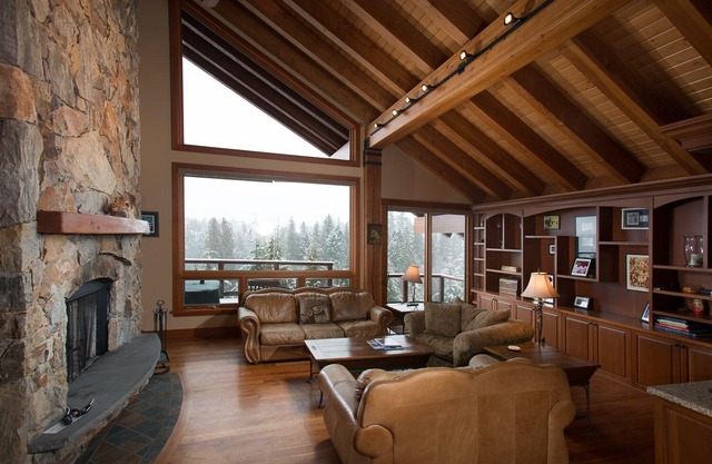 Views and privacy from this gorgeous custom home.