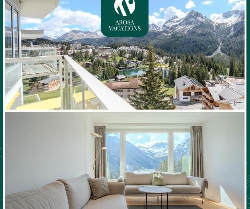 Viktoria A44 by Arosa Vacations, exklusives App im Zentrum mit privater Garage & Panoramablick