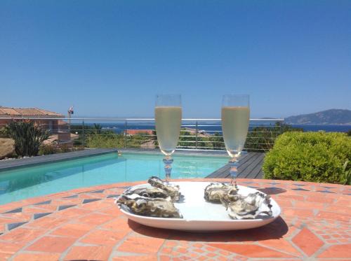 villa 4 etoiles 3 chambres vue mer ajaccio