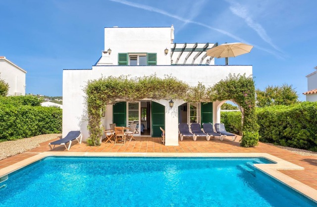 Villa 'Addaia' with sea views, private pool, garden, terrace and Wi-Fi