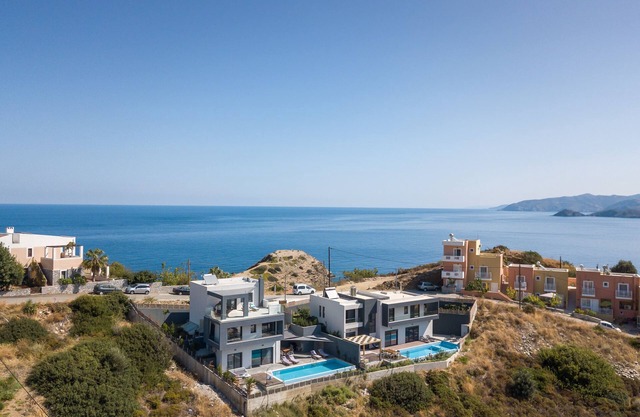 Villa Athina in Bali Crete Greece with private pool and elevator (3-level)