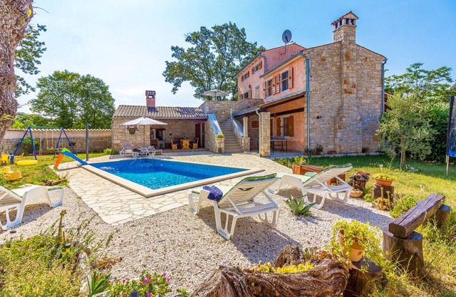 Villa Boduleri for 9 people in Central Istria with private pool & children playground