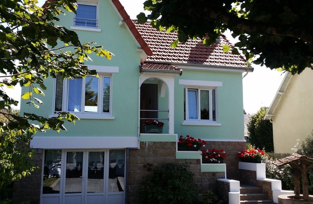 VILLA BORD DE MER TOUT CONFORT JULLOUVILLE (EV charging station available)