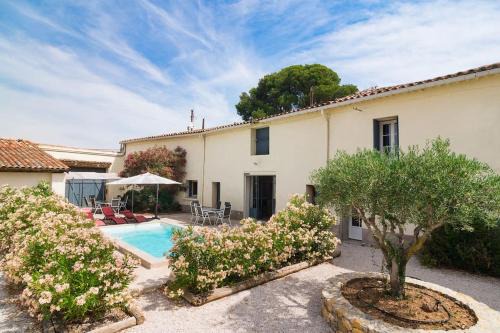 Villa climatisée avec piscine privée à la campagne proche de la mer sud de la France