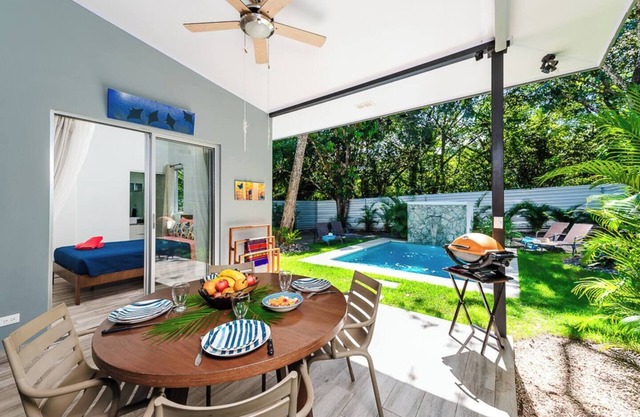 Villa Feliz – Cozy 2BR Beach Home w/Pool & Golf Cart