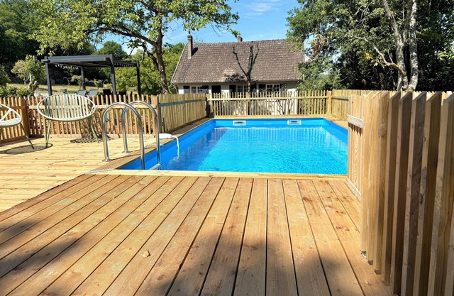 Villa Hakuna Matata heated pool 4 bedrooms near Périgueux in a quiet location