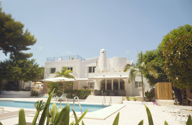 Villa Ibizenca La Cometa mer et Restaurants à Pied Charme et Confort Ac/wifi/sat