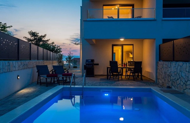 Villa Larus on Krk with private pool for rent.