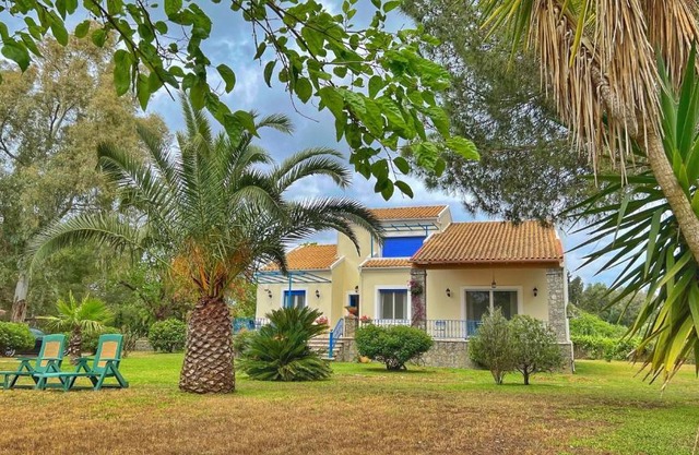 Villa Lefka Stunning Seaside Villa in Corfu with Private Gardens