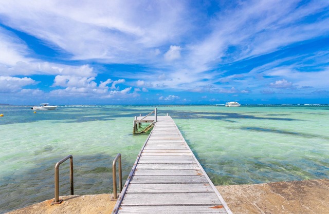 Villa Les Fonds Blancs private sea access