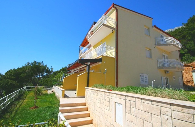 Villa Mandolina situated just over Private beach and with best sea view