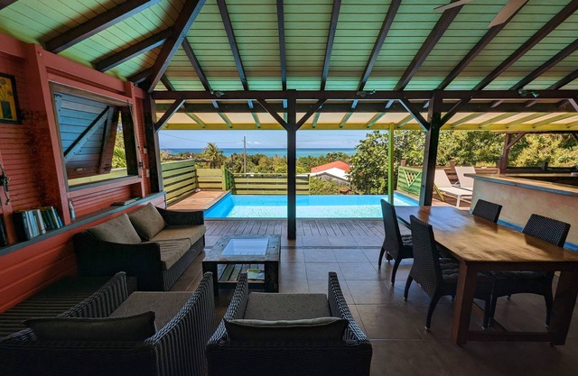 Villa Mangotine, luxury villa in deshaies in Guadeloupe
