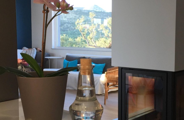 Villa Marmelada lies among olive groves in Ierapetra, Crete, Greece