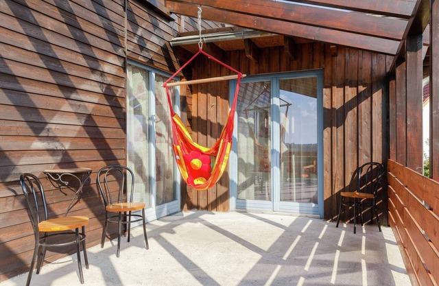 Villa mit Sauna und Garten