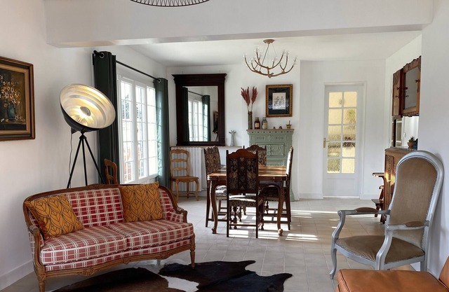 Villa Opale Etretat - garden, terrace and parking