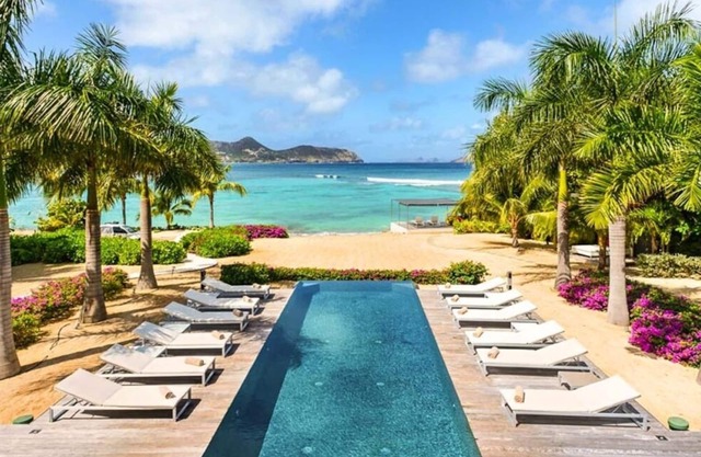 Villa Palm Beach | Beach Front - Located in Beautiful Lorient Beach with Private Pool