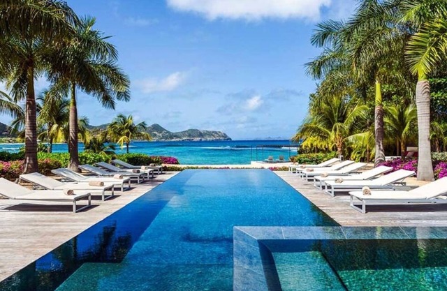 Villa Palm Beach | Beach Front - Located in Wonderful Lorient Beach with Private Pool