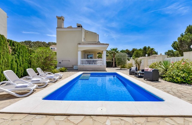 villa rental in Calpe ANDREA