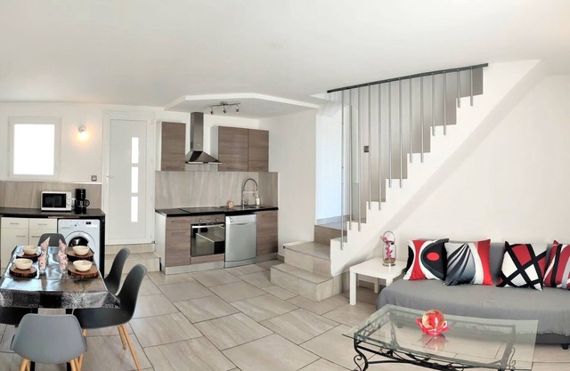 Villa T3 65m2 2km from beaches and calanques