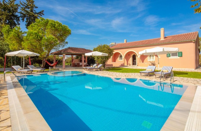 Villa Vasiliki: A traditional detached house in an amazing landscape, with private swimming poo