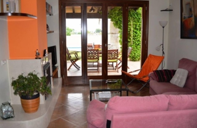 Villa with pool in traditional Majorcan village.