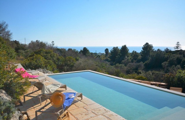Villa with pool and seaview