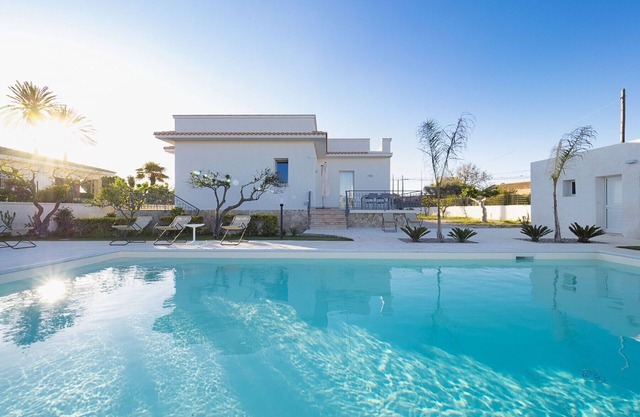 Villa with pool by the sea, Marsala, Sicily