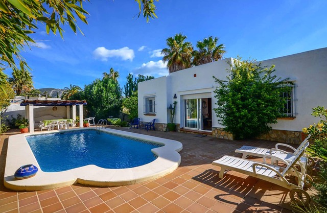 Villa with pool, Ibizan style. Ask for offers for long stay