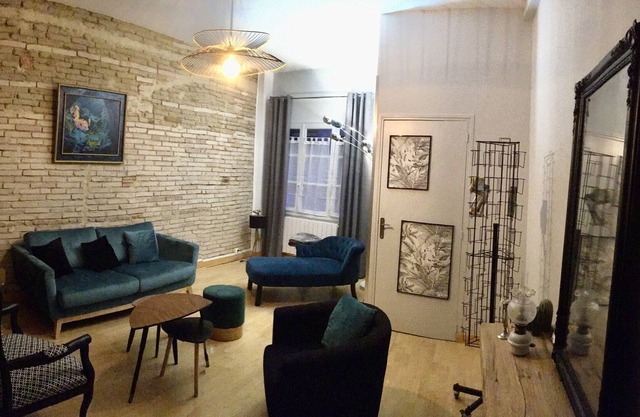 Village house with sunny terrace