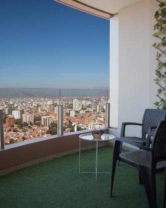 Vista panorámica de Cochabamba