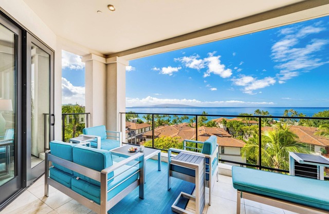 Wailea Beach Villas PH406 - 2 Bedroom Ocean View Penthouse