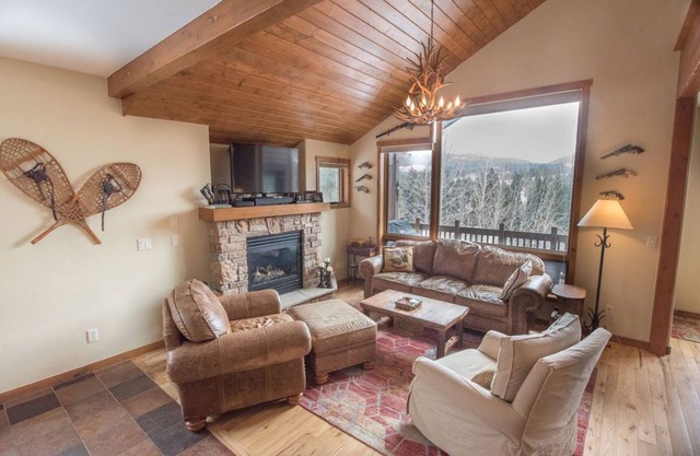 Walk to downtown Winter Park with views of Parry Peak