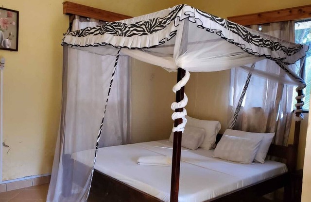 We are located in Galu Beach opposite lantana Hotel.
