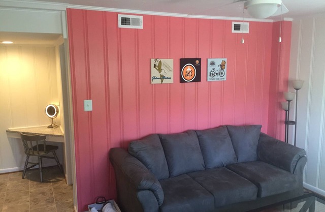 Welcome to the Wonderfully Comfortable, Caboose at CVille Cottage