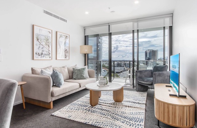 Welcome to your luxurious seaside escape at The Sandbar in Burleigh Heads!