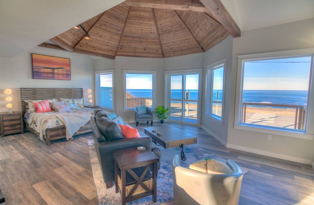 Whale Watching Has Never Been Easier At This Studio In Depoe Bay!