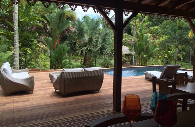 Wodyetia villa is named after one of the palm trees you will find in the garden