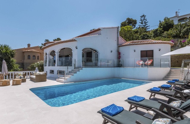 Wonderful and nice villa with private pool in Javea, on the Costa Blanca, Spain for 6 persons