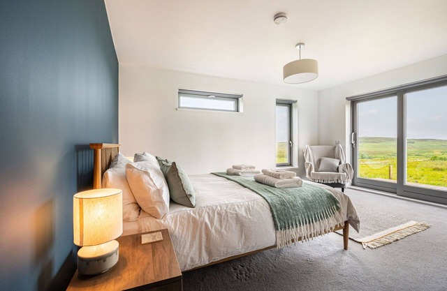 Wonderful private villa for 6 guests with WIFI, TV, patio and panoramic view